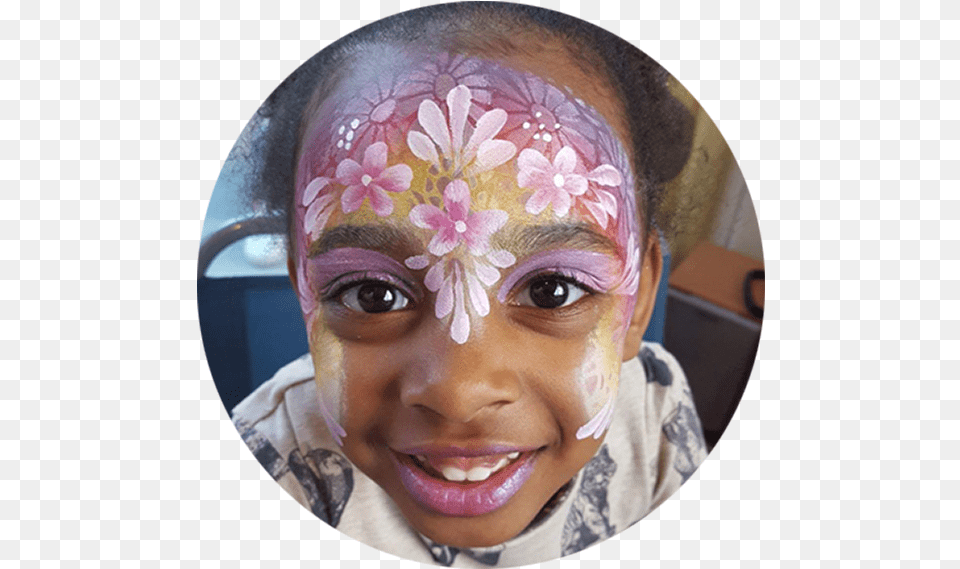 Face Painting Can Break The Ice And Create Conversation Girl, Person, Portrait, Head, Photography Free Png