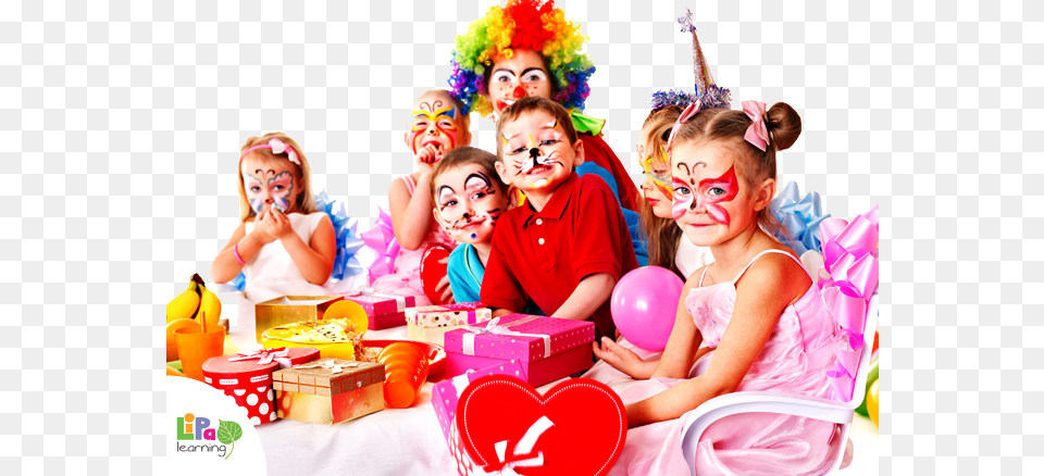 Face Painting Download Party, Person, People, Balloon, Girl Free Png