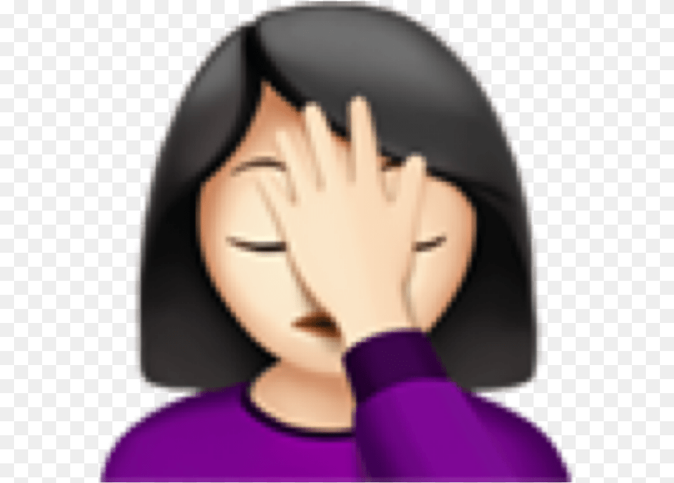 Face Palm Hand In Face Emoji, Hat, Clothing, Cap, Cushion Png