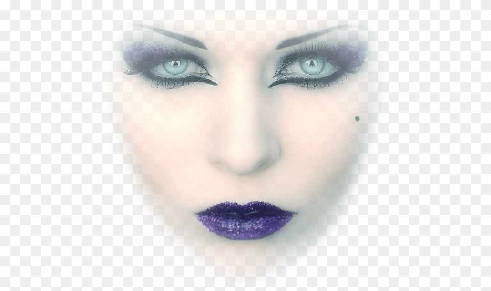 Face Portrait Model Girl Woman Mujer People Purple Tubes Psp Visage Femmes, Photography, Head, Person, Adult Png Image