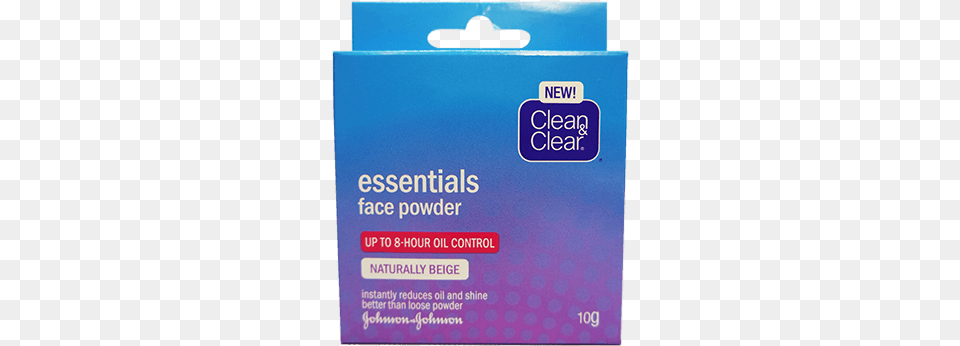 Face Powder Clean And Clear Face Powder, Text, Bottle, Box, Cardboard Free Transparent Png