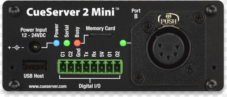 Face Rear Cueserver 2 Mini, Amplifier, Electronics Free Png Download