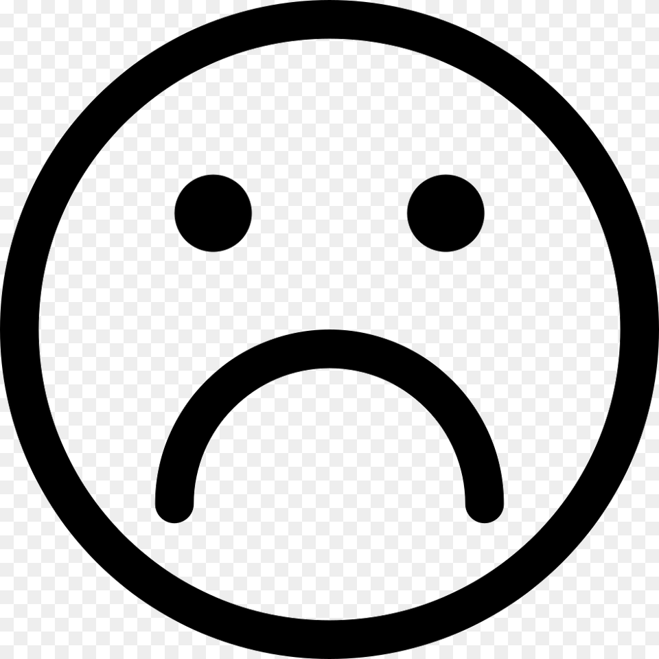 Face Sad Happiness Icon Free Png Download