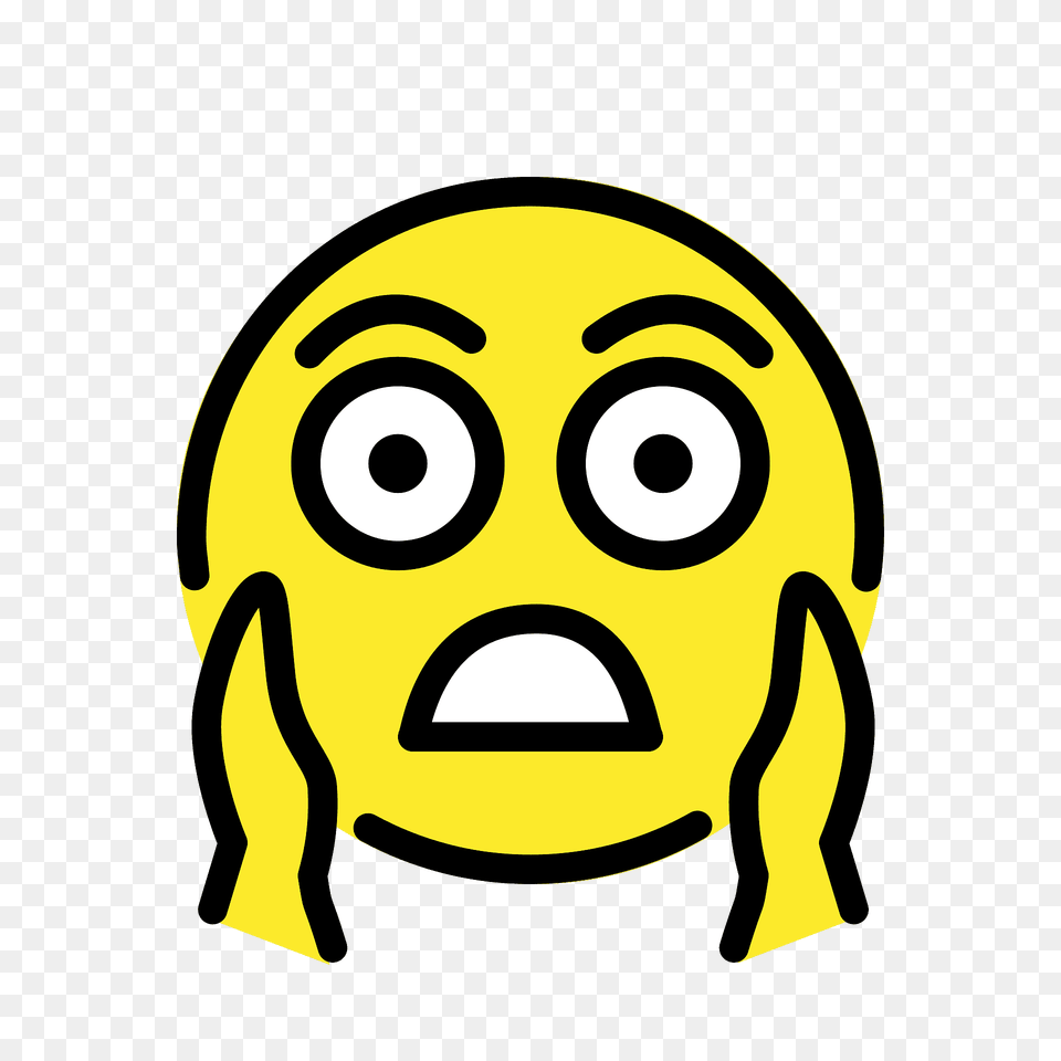 Face Screaming In Fear Emoji Clipart, Head, Person, Baby Free Transparent Png