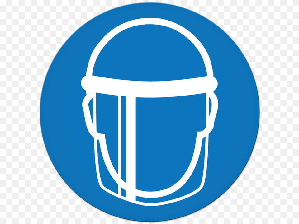 Face Shield Sign, Helmet, American Football, Football, Person Free Transparent Png