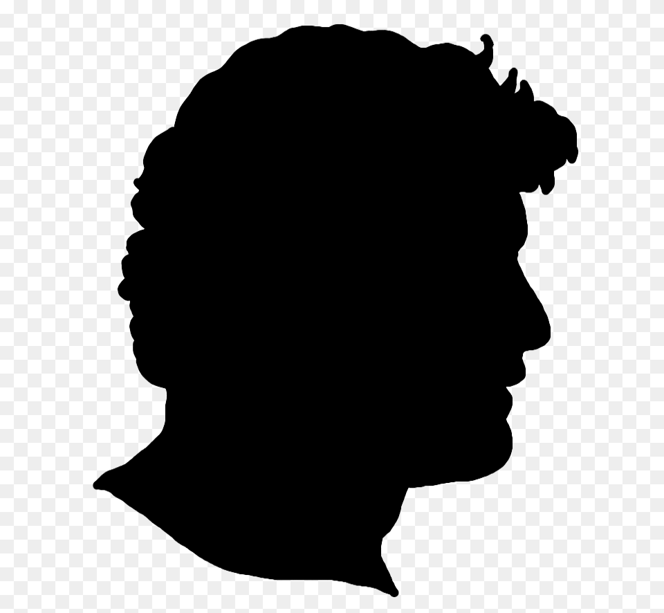 Face Silhouettes Of Men Women And Children, Electronics, Screen Png Image