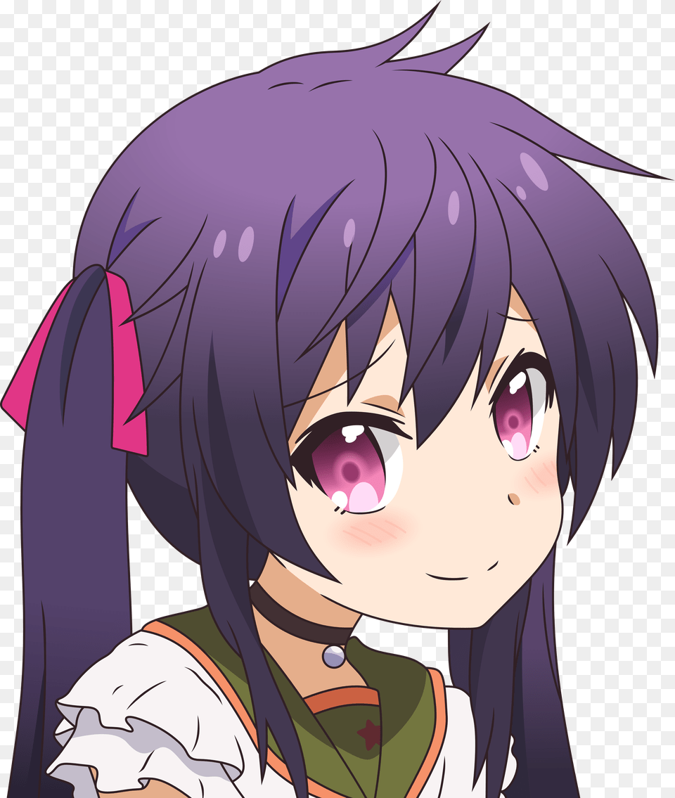 Face Transparent Anime Girl Gakkou Gurashi, Book, Comics, Publication, Baby Png