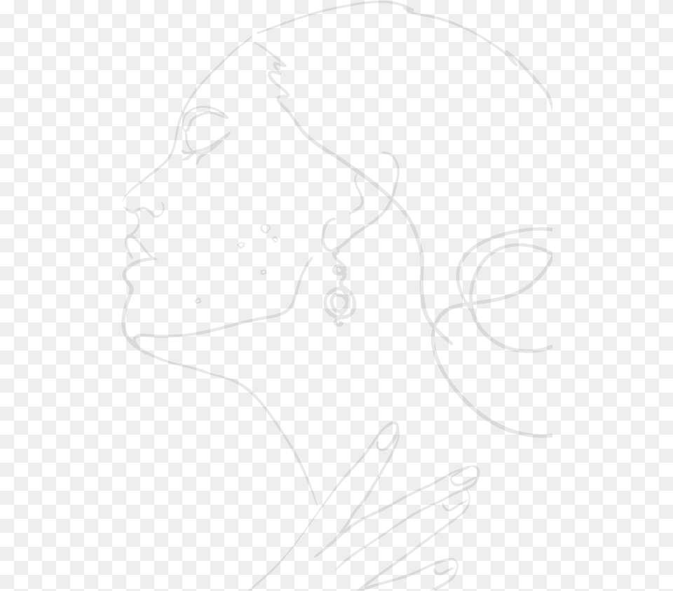 Face V2 Sketch, Accessories, Jewelry, Earring, Body Part Free Transparent Png