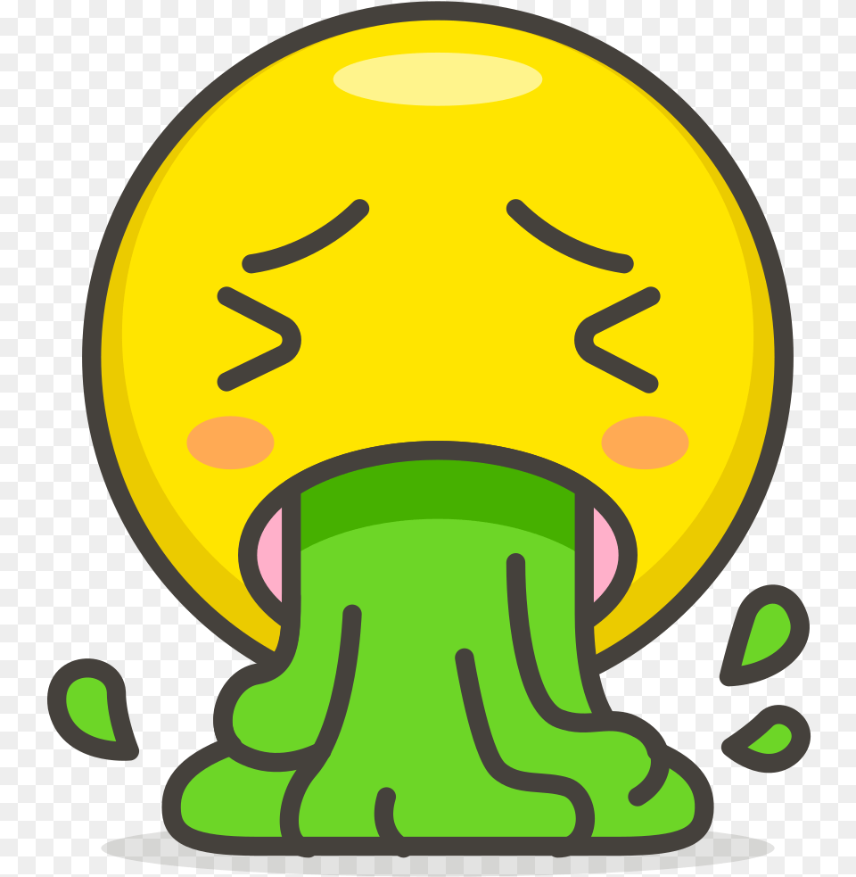 Face Vomiting Emoji Flaming Poop Emoji, Light, Lighting Png Image