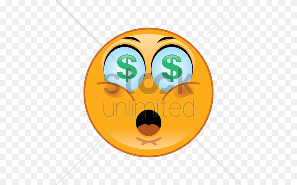 Face With Dollar Sign Eyes, Text, Number, Symbol Free Transparent Png
