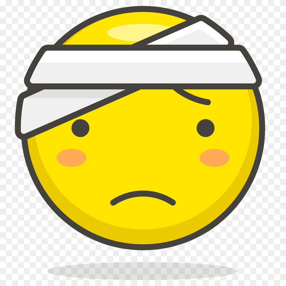 Face With Head Bandage Emoji Clipart, Jar, Egg, Food, Pottery Free Png Download