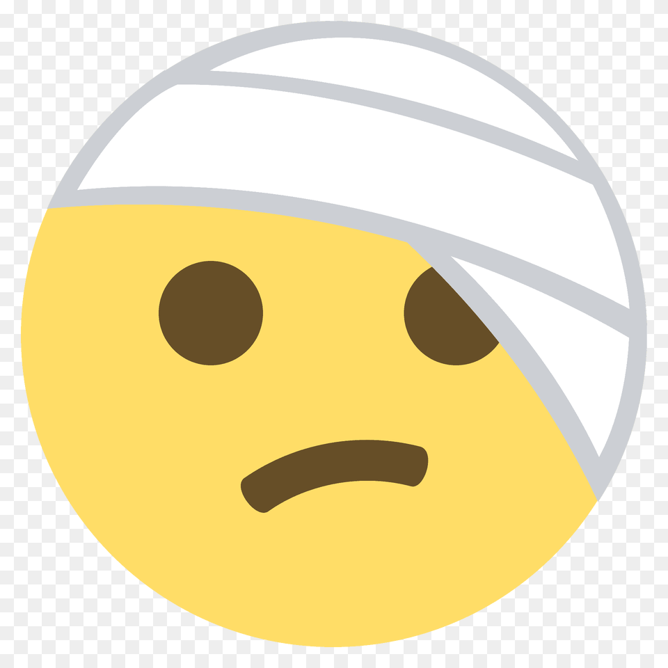 Face With Head Bandage Emoji Clipart, Cap, Clothing, Hat, Sphere Png Image