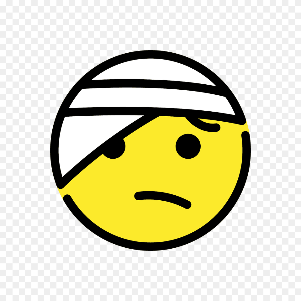 Face With Head Bandage Emoji Clipart, Ball, Sport, Tennis, Tennis Ball Free Transparent Png