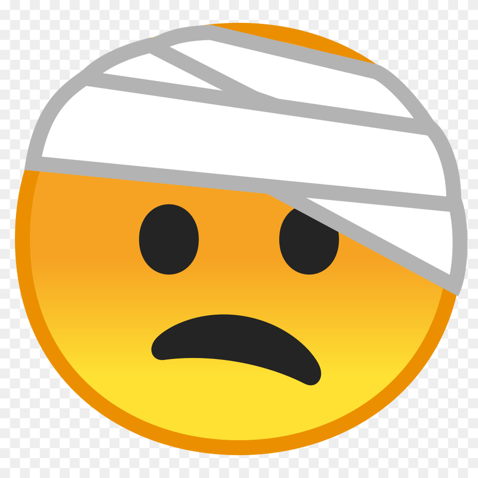 Face With Head Bandage Icon Noto Emoji Smileys Iconset Google, Sphere, Astronomy, Moon, Nature Free Png Download