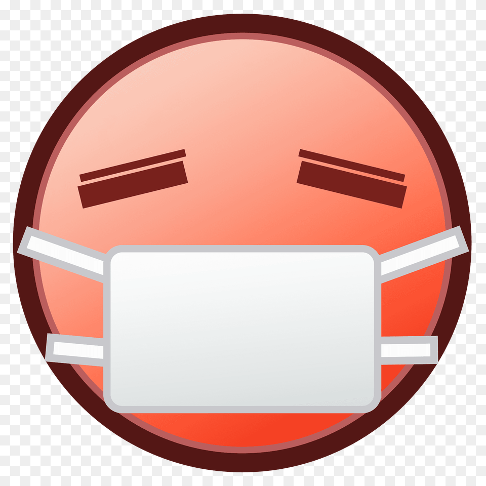 Face With Medical Mask Emoji Clipart, Adapter, Electronics, Mailbox Png Image