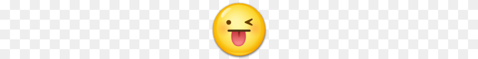 Face With Stuck Out Tongue And Winking Eye Emoji, Sphere, Outdoors, Nature, Astronomy Free Png