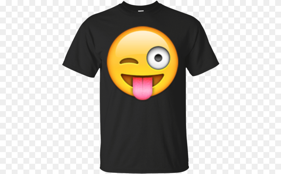 Face With Stuck Out Tongue And Winking Eye T Shirt Houston I Have A Drinking Problem, Clothing, T-shirt Free Png