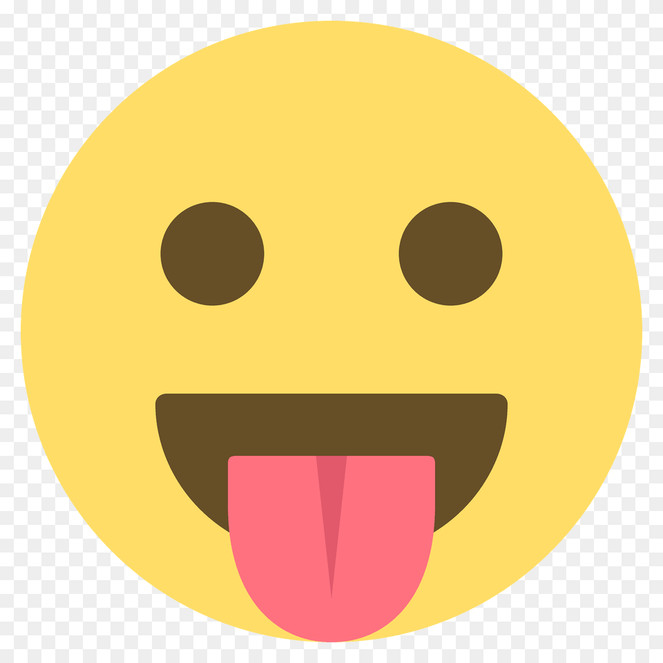 Face With Tongue Emoji Clipart, Astronomy, Moon, Nature, Night Png