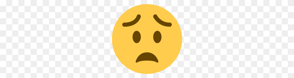 Face Worried Sad Emoji Icon Download, Astronomy, Moon, Nature, Night Png Image