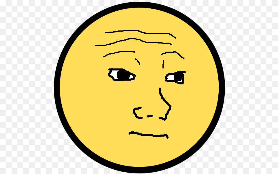 Face Yellow Facial Expression Emoticon Smile Head Emotion Lego Wojak, Baby, Person, Photography, Coin Free Png