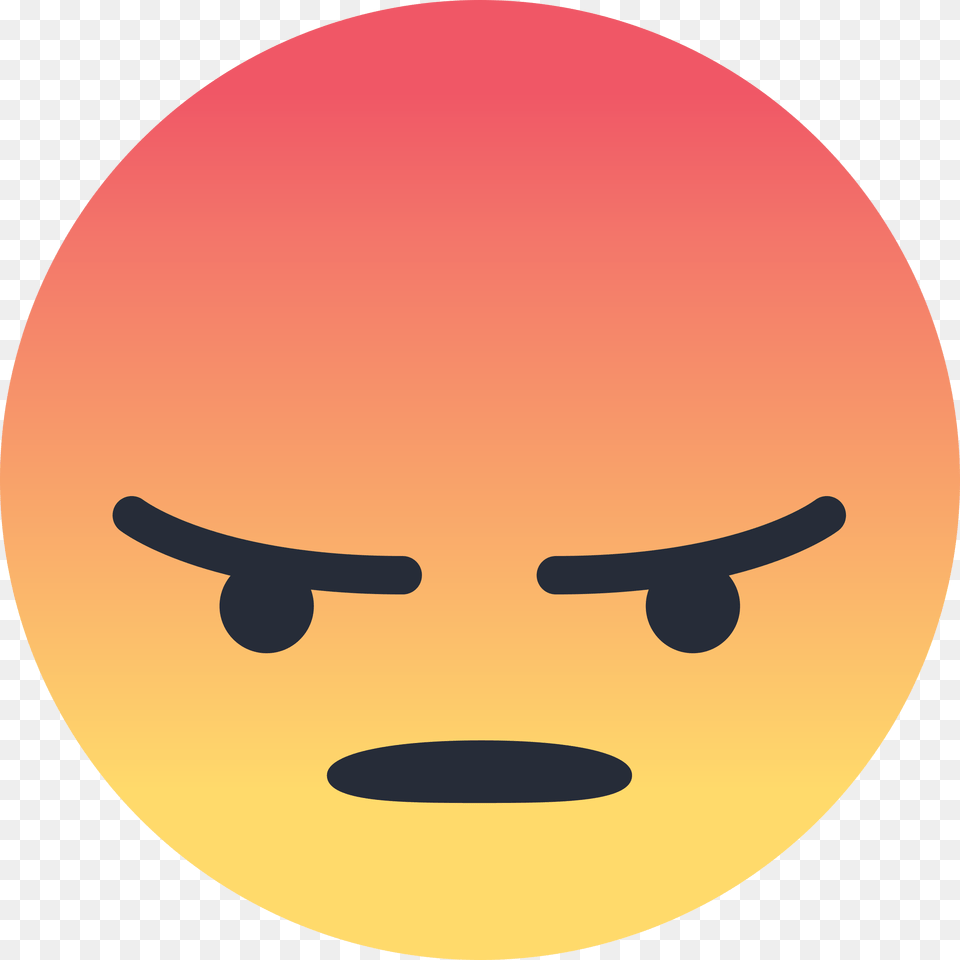 Facebook Angry Emoji Like, Disk Png Image