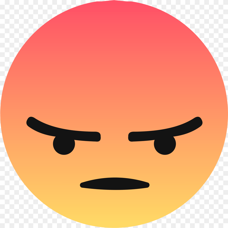 Facebook Angry Reaction Facebook Angry Emoji, Disk Png