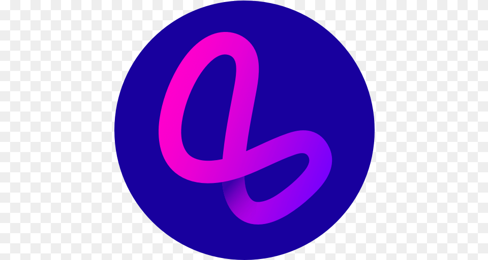 Facebook App 2 Image Lasso App Logo, Light, Purple, Disk, Neon Png