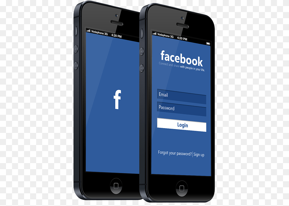 Facebook App Redesign Psd Facebook Mobile App Design, Electronics, Mobile Phone, Phone Free Png Download