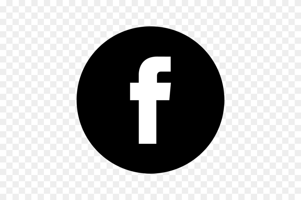 Facebook Black Ampamp White Icon Facebook Face Book, Symbol, Cross, Text Png Image