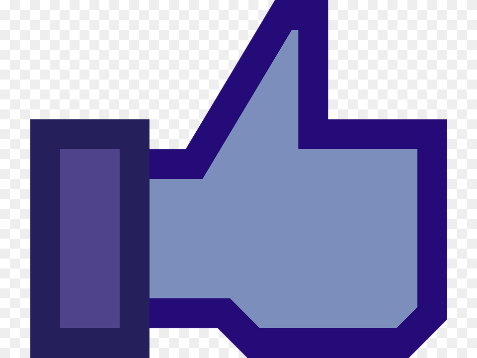 Facebook Clipart Transparent, Lighting, Symbol, Purple Free Png