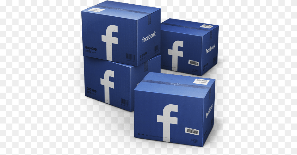 Facebook Emoji Buy Facebook Post Shares, Box, Cardboard, Carton, Package Png Image