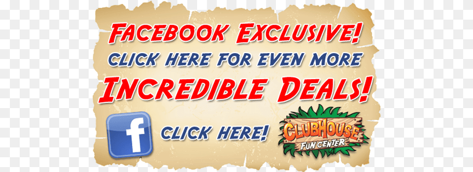 Facebook Exclusive Coupon Clubhouse, Text, Advertisement, First Aid, Poster Free Png Download