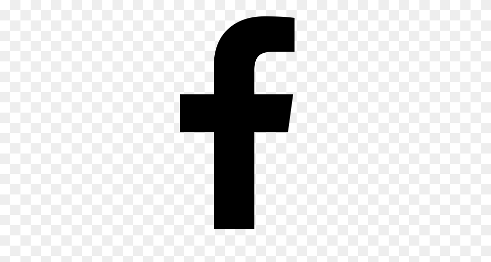 Facebook F F Fast Sports Car Icon With And Vector Format, Gray Png Image