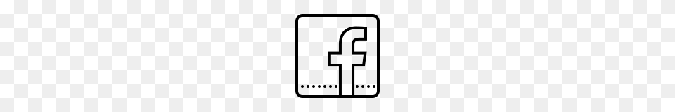 Facebook F Icons, Gray Free Png
