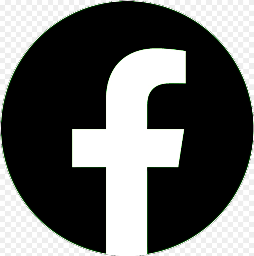 Facebook F Logo Bitcoin Icon, Cross, Symbol, Number, Text Png Image