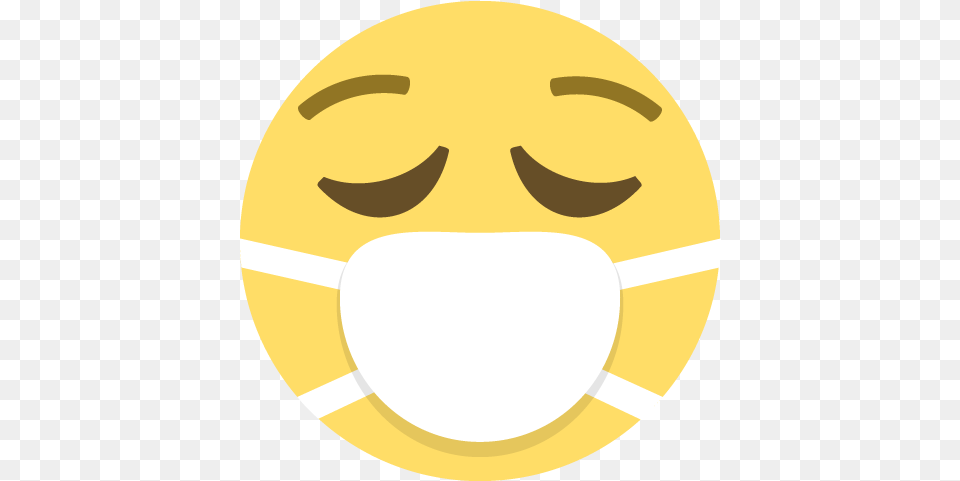 Facebook Face Icon Face With Medical Mask Emoji Vector, Logo, Tennis Ball, Ball, Tennis Free Transparent Png