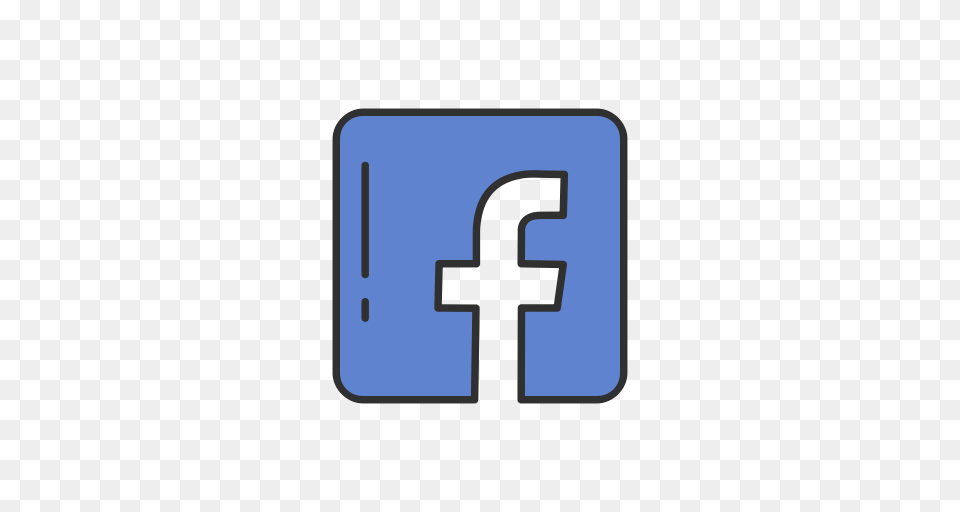Facebook Facebook Button Facebook Logo Social Media Icon, Symbol, Sign, First Aid, Cross Free Png
