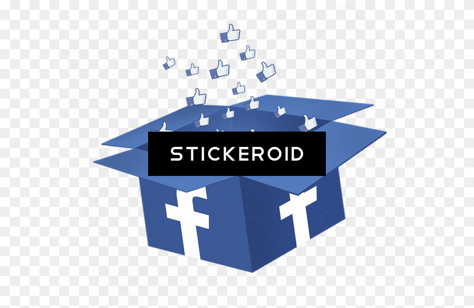 Facebook Fb Cross, People, Person, Box, Cardboard Free Transparent Png
