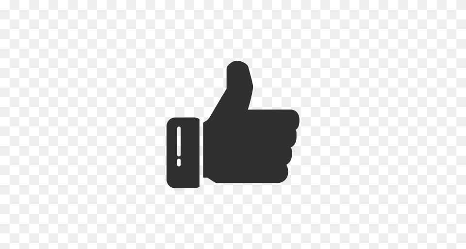 Facebook Fb Like Thumbs Up Icon, Clothing, Glove, Adapter, Electronics Png Image