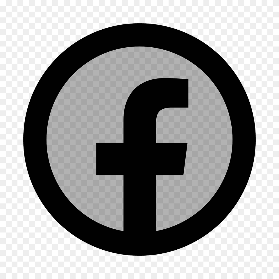 Facebook Icon, Gray Png Image