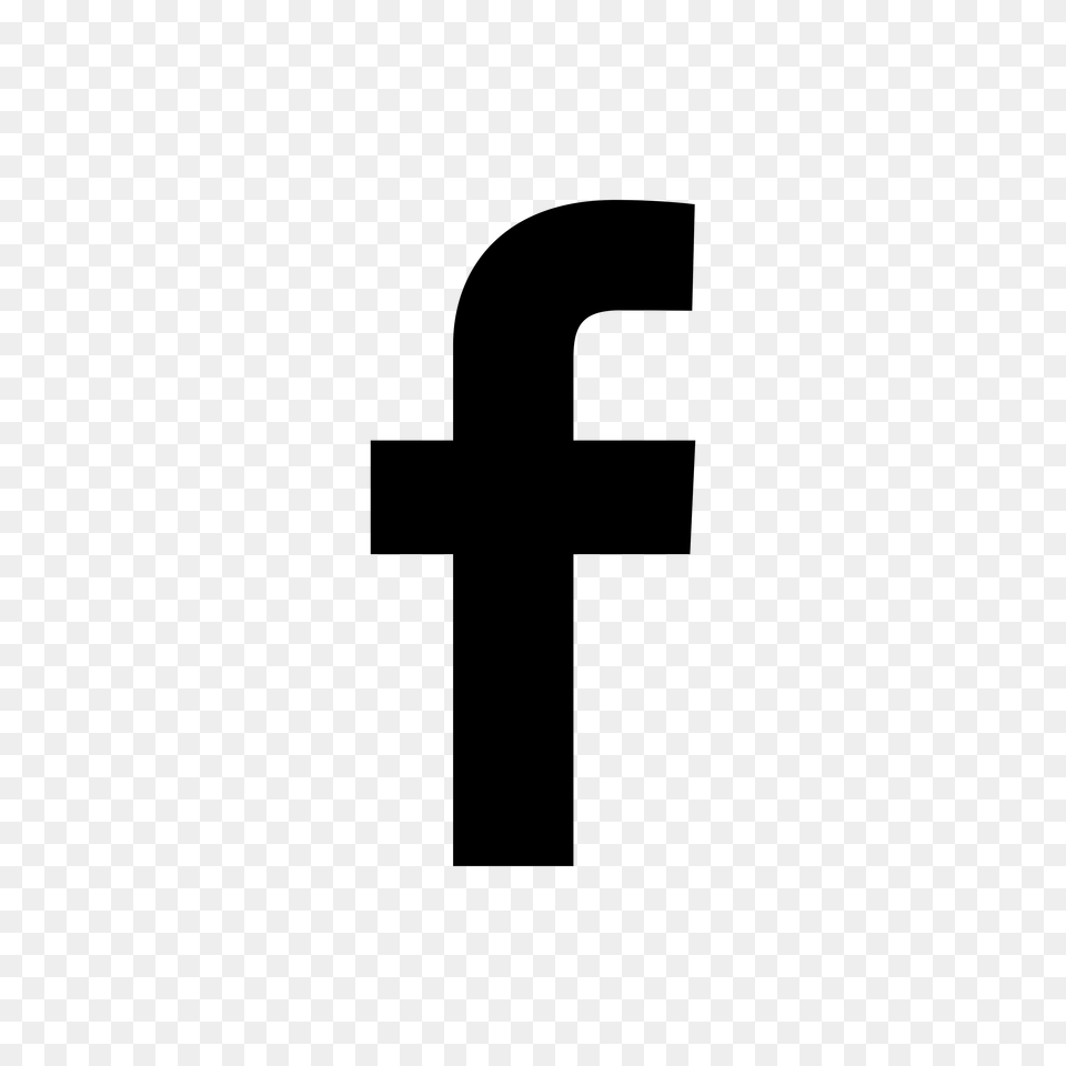 Facebook Icon, Gray Png