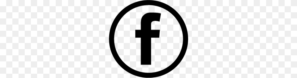 Facebook Icon Black, Gray Png