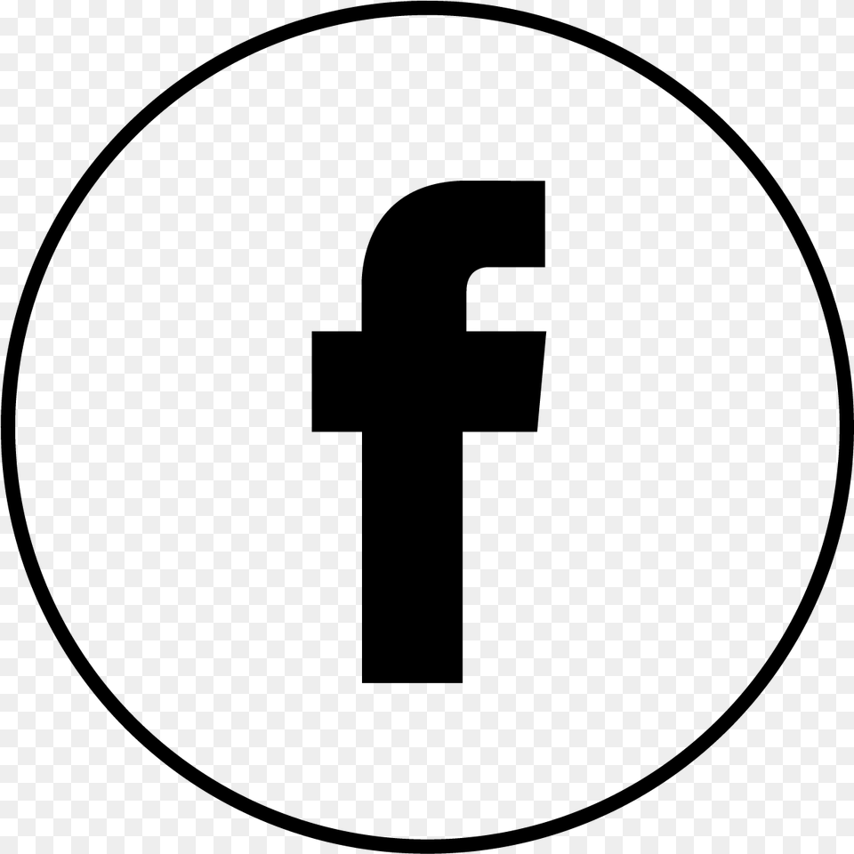 Facebook Icon Circle, Gray Free Transparent Png