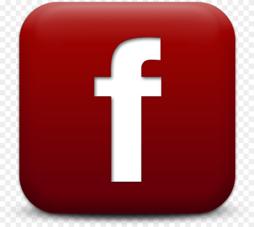Facebook Icon Dark Red, First Aid, Text, Number, Symbol Png