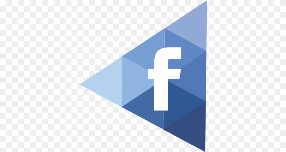 Facebook Icon Facebook Special Icon, Triangle Free Transparent Png