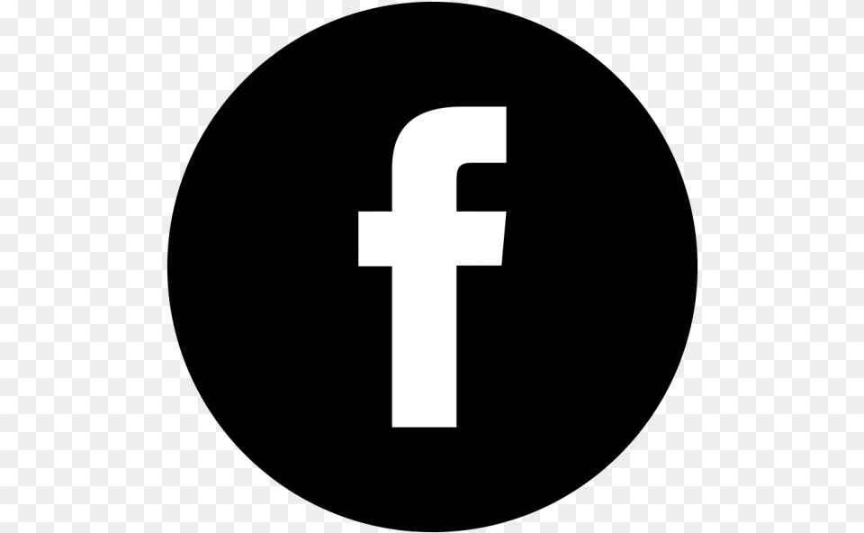 Facebook Icon Download Background Facebook Icon Black, Cross, Symbol, First Aid, Cutlery Free Transparent Png