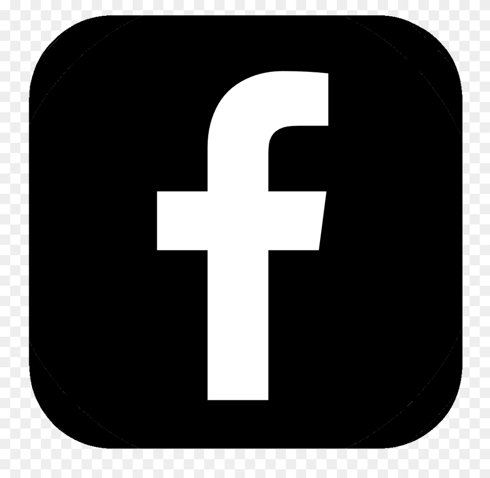 Facebook Icon Vector Black Clipart Facebook Logo Black And White, Cross, Symbol, Text Free Transparent Png