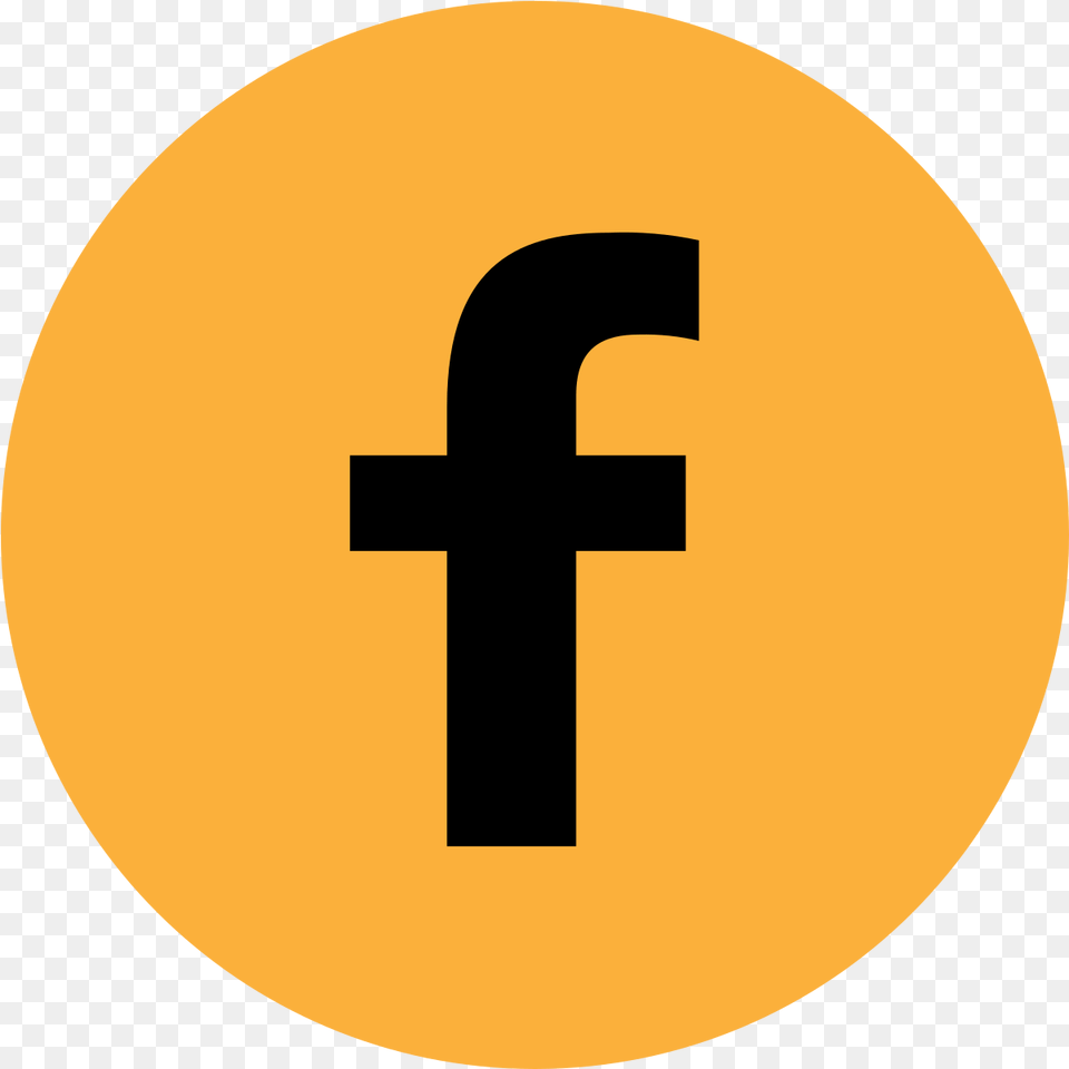 Facebook Icon Volium Facebook Logo Orange And Black, Symbol, Sign, Number, Text Png