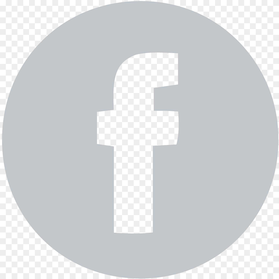 Facebook Icon White Portrait Of A Man, Symbol, Cross Free Png