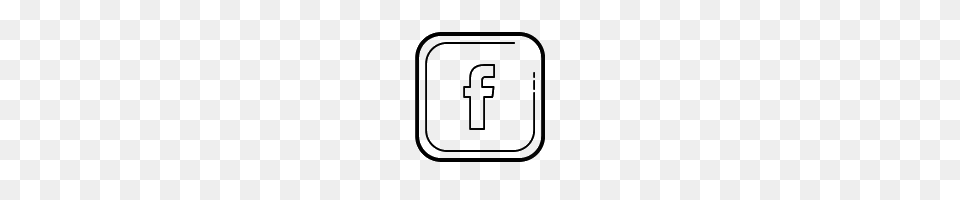 Facebook Icons, Gray Free Transparent Png